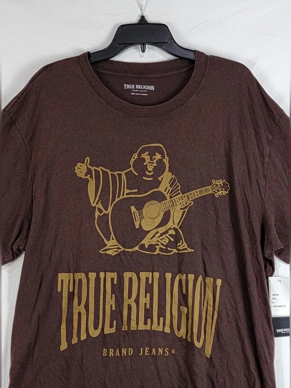 $69 True Religion Mens Crackle Short Sleeve Crew neck Shirt